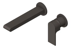 3D Shaded Image of MixerSet Wall Nero Bianca