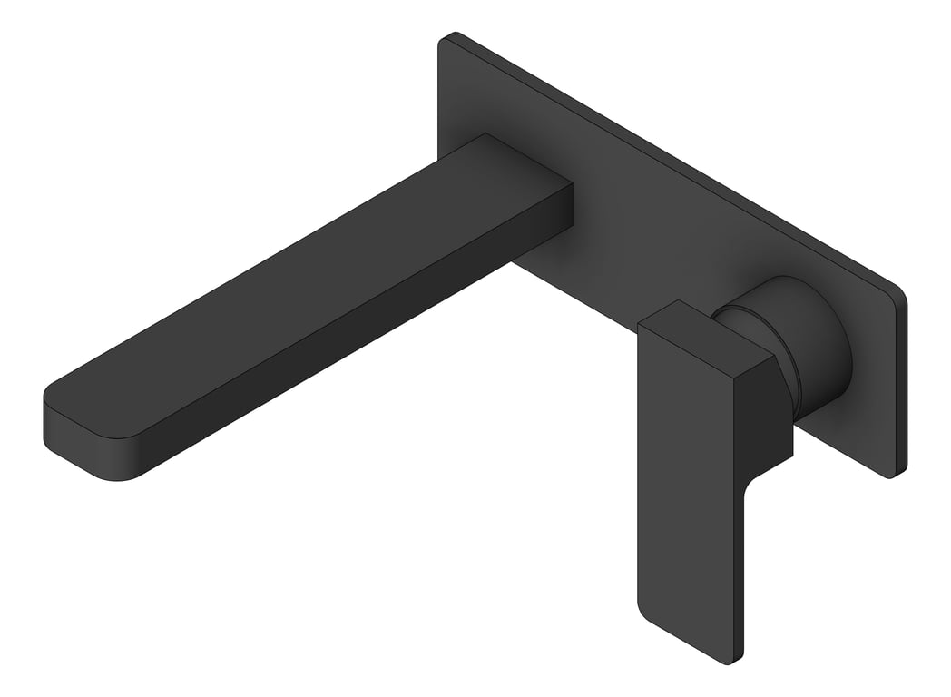 Navigate to MixerSet Wall Nero Celia Basin Bath