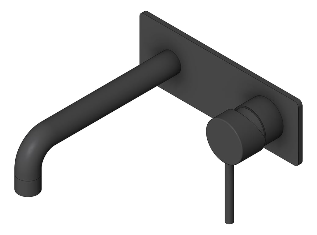 Navigate to MixerSet Wall Nero Dolce Basin Bath