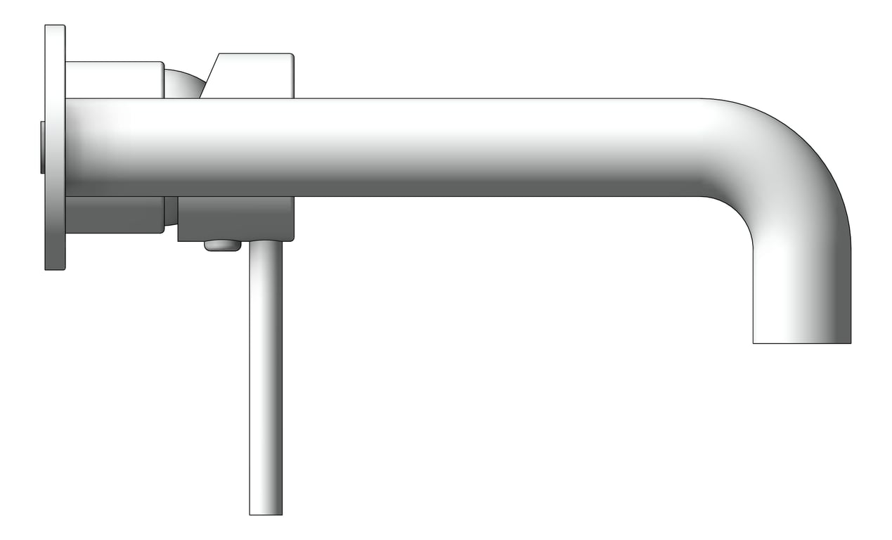 Left Image of MixerSet Wall Nero Dolce Basin Bath SeparatePlates