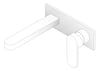 3D Documentation Image of MixerSet Wall Nero Ecco Basin Bath BackPlate