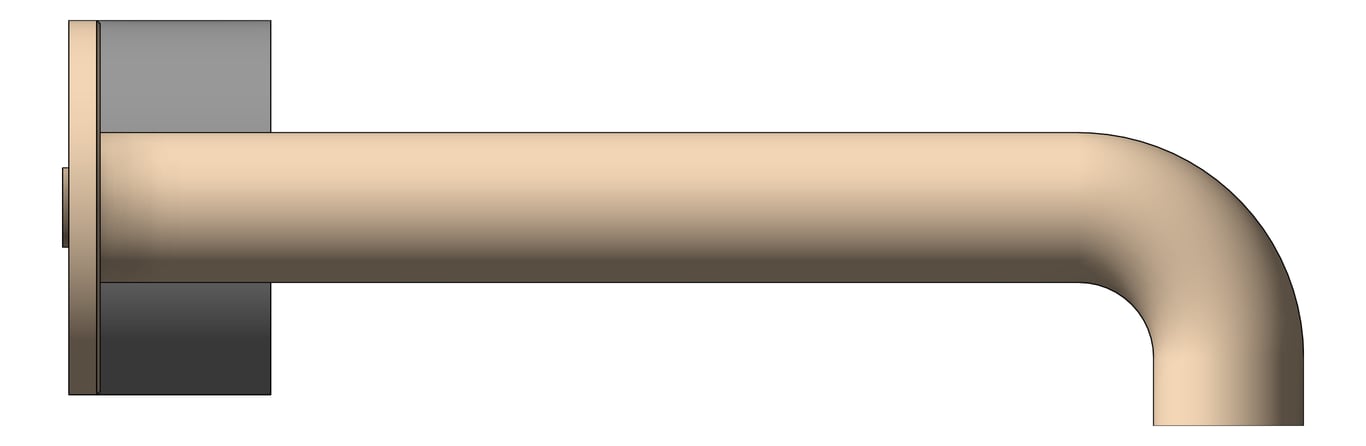 Left Image of MixerSet Wall Nero Opal Progressive Basin Bath