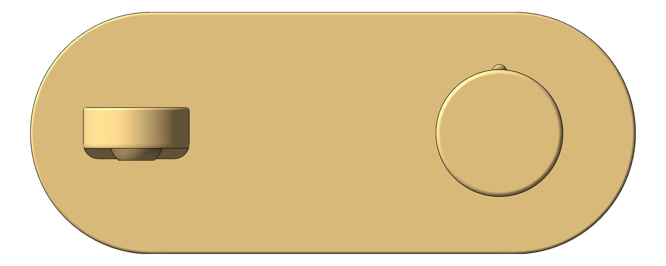 Front Image of MixerSet Wall Nero Pure Basin Bath BackPlate