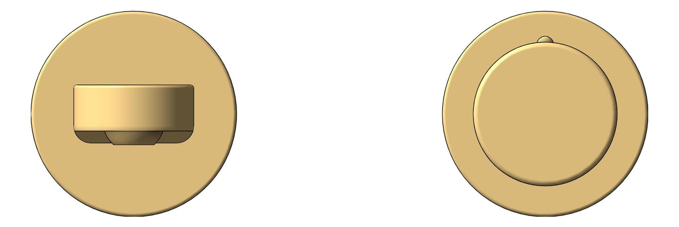 Front Image of MixerSet Wall Nero Pure Basin Bath