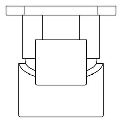 Plan Image of MixerTap Diverter Nero Dolce
