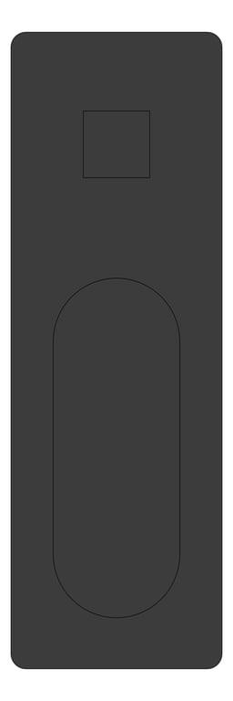 Front Image of MixerTap Diverter Nero Ecco