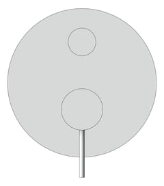 Front Image of MixerTap Diverter Nero Mecca