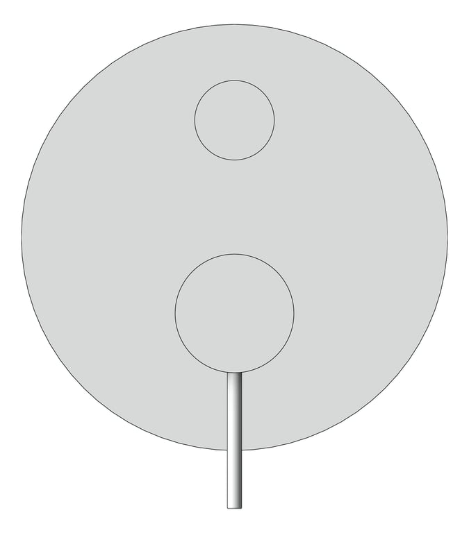 Front Image of MixerTap Diverter Nero Mecca