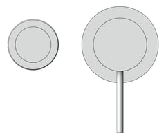 Front Image of MixerTap Diverter Nero Mecca Horizontal