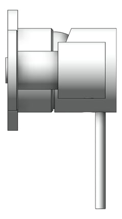 Left Image of MixerTap Diverter Nero Mecca Horizontal