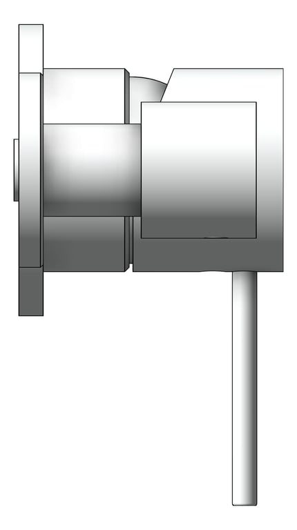 Left Image of MixerTap Diverter Nero Mecca Horizontal