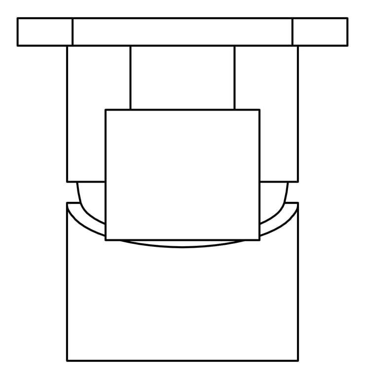 Plan Image of MixerTap Divertor Nero Bianca