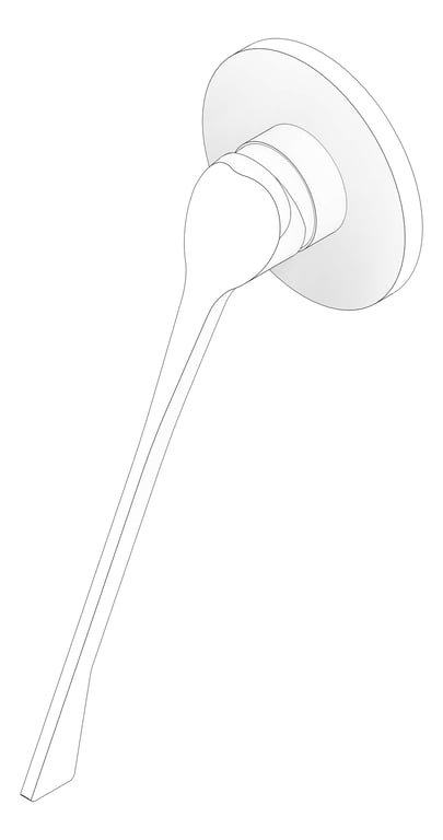 3D Documentation Image of MixerTap Shower Nero ClassicCare ExtendedHandle