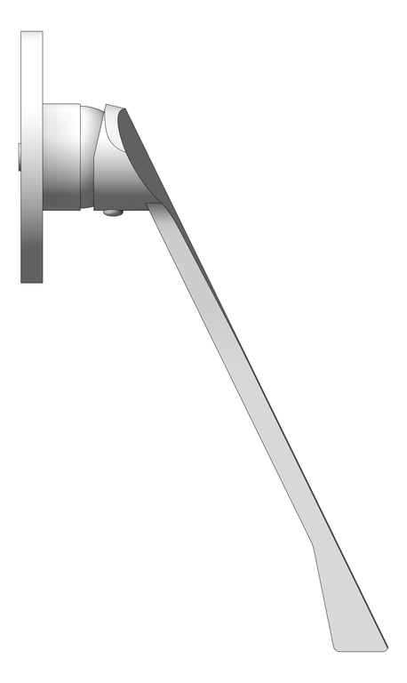 Left Image of MixerTap Shower Nero ClassicCare ExtendedHandle