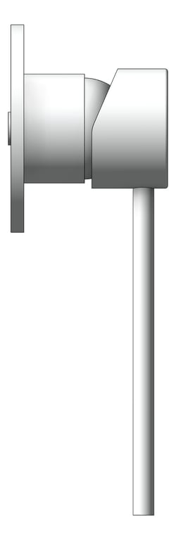 Left Image of MixerTap Shower Nero DolceCare