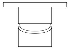 Plan Image of MixerTap Shower Nero Ecco Round