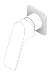3D Documentation Image of MixerTap Shower Nero ElginCare