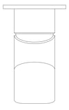 Plan Image of MixerTap Shower Nero ElginCare