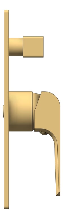 Left Image of MixerTap Shower Nero Elgin Divertor