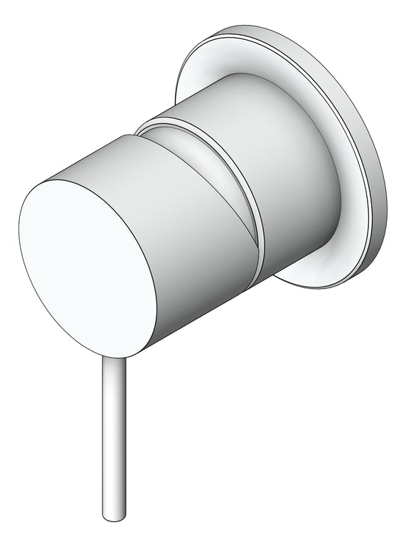 Navigate to MixerTap Shower Nero Mecca 60mmPlate