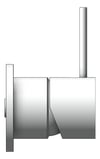 Left Image of MixerTap Shower Nero Mecca 60mmPlate HandleUp