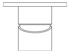 Plan Image of MixerTap Shower Nero Mecca 80mmPlate