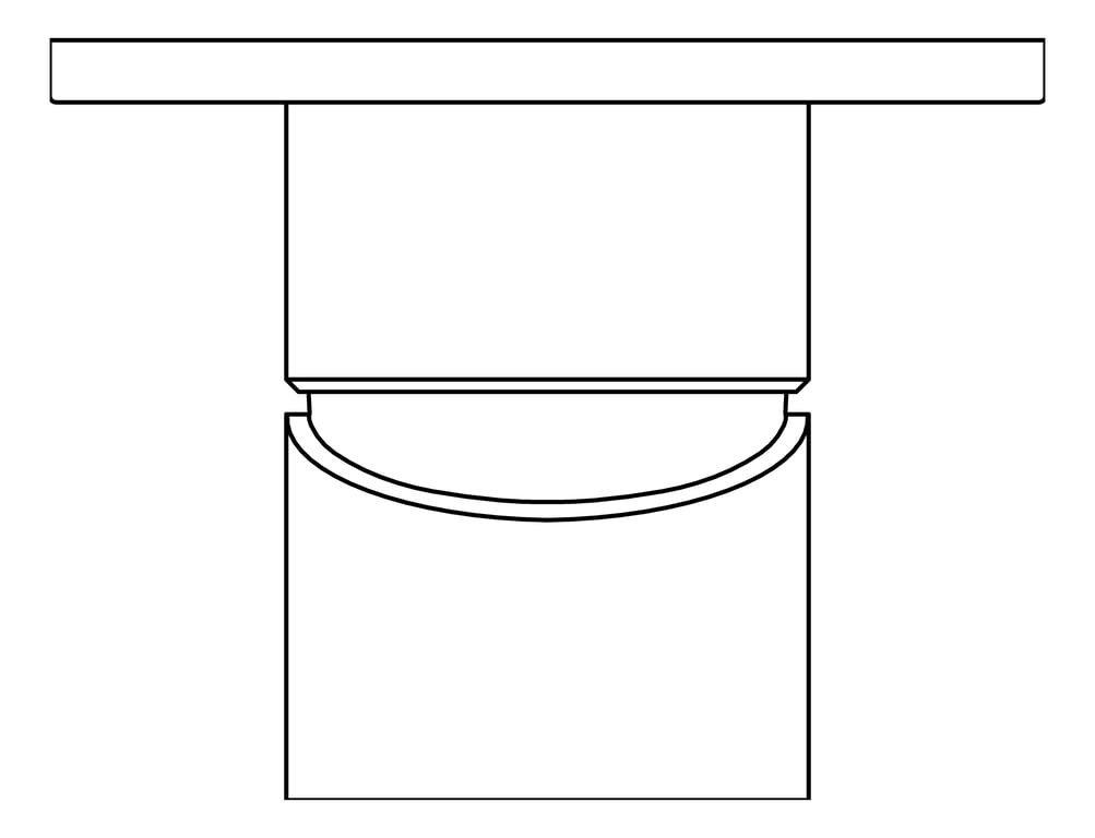 Plan Image of MixerTap Shower Nero Mecca 80mmPlate