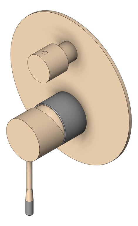 Navigate to MixerTap Shower Nero Opal Diverter