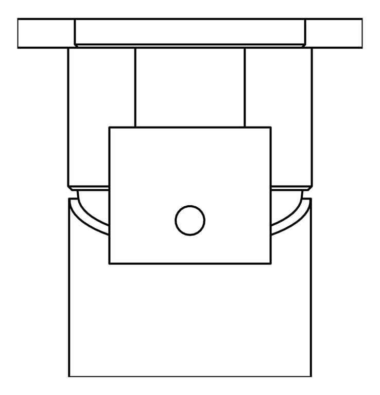Plan Image of MixerTap Shower Nero Opal Diverter Split