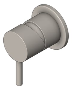 3D Shaded Image of MixerTap Shower Nero Zen