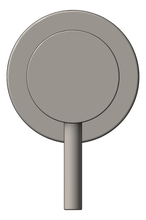 Front Image of MixerTap Shower Nero Zen