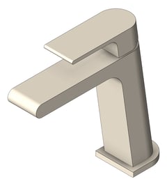 3D Shaded Image of Mixer Basin Nero Bianca