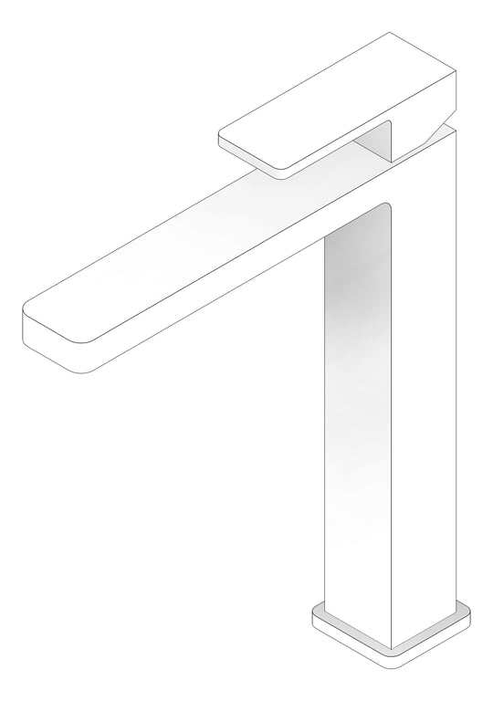 3D Documentation Image of Mixer Basin Nero Celia Tall