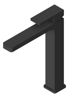 3D Shaded Image of Mixer Basin Nero Celia Tall