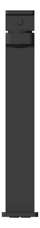 Front Image of Mixer Basin Nero Celia Tall