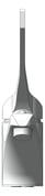 Front Image of Mixer Basin Nero ClassicCare ExtendedHandle