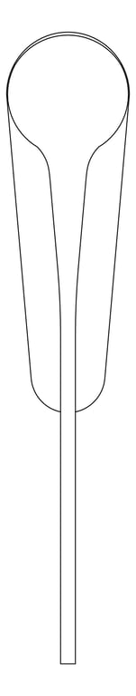 Plan Image of Mixer Basin Nero ClassicCare ExtendedHandle