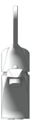 Front Image of Mixer Basin Nero ClassicCare