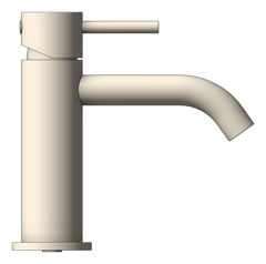 Left Image of Mixer Basin Nero DolceII Curved