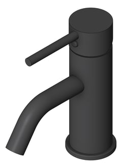 3D Shaded Image of Mixer Basin Nero Dolce