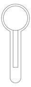 Plan Image of Mixer Basin Nero Dolce