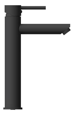 Left Image of Mixer Basin Nero Dolce StraightSpout Tall