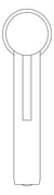 Plan Image of Mixer Basin Nero Dolce StraightSpout Tall