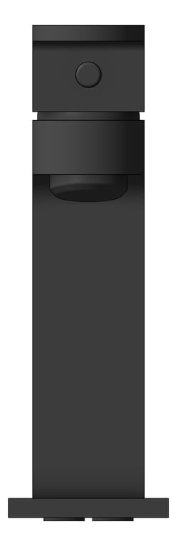 Front Image of Mixer Basin Nero Ecco