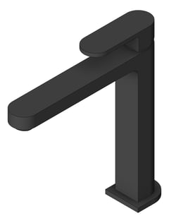 3D Shaded Image of Mixer Basin Nero Ecco Tall