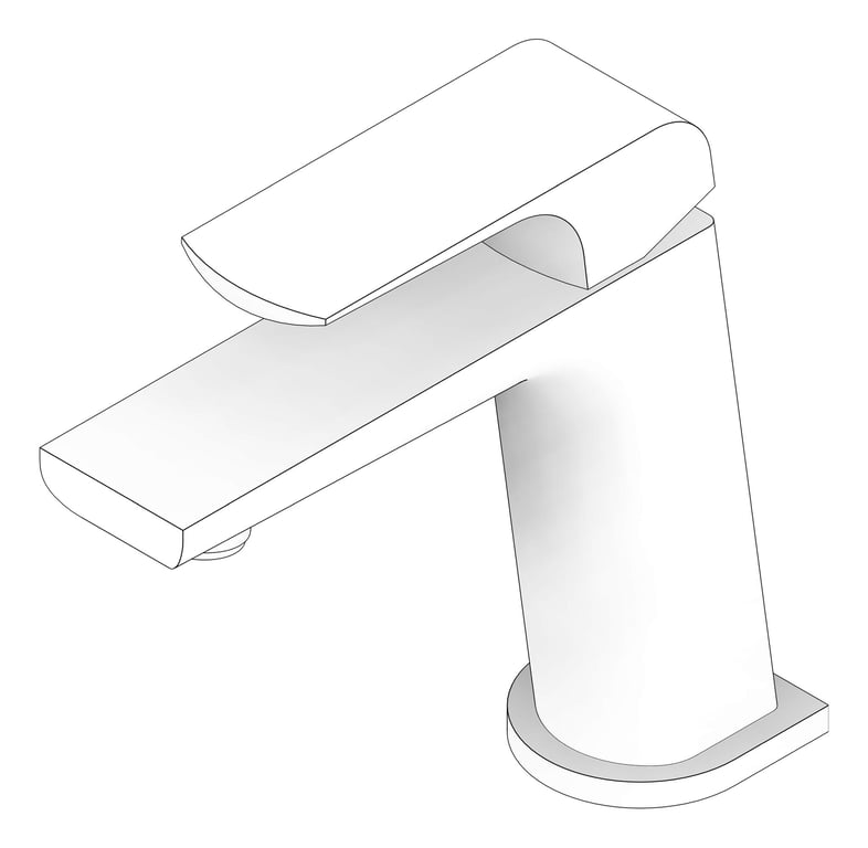 3D Documentation Image of Mixer Basin Nero Elgin