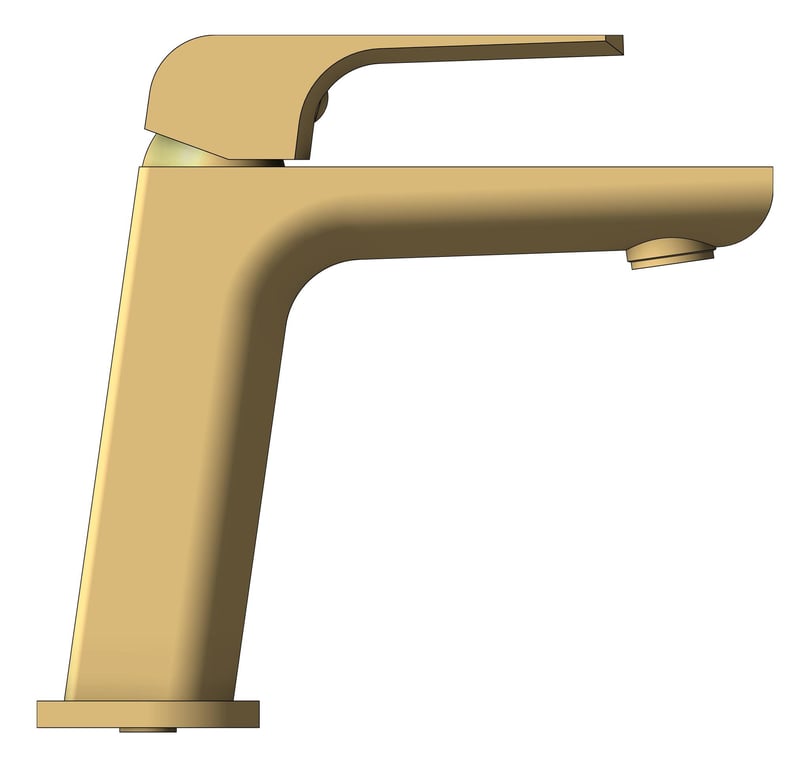 Left Image of Mixer Basin Nero Elgin