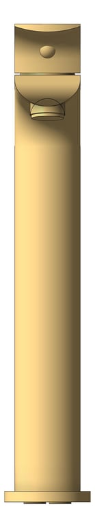 Front Image of Mixer Basin Nero Elgin Tall