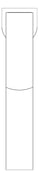 Plan Image of Mixer Basin Nero Elgin Tall
