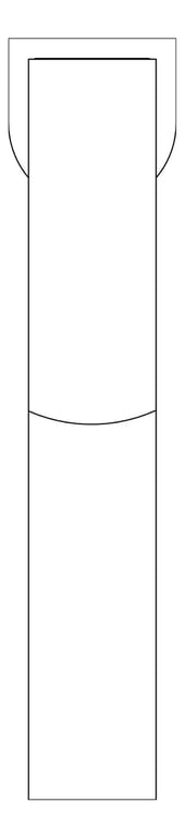 Plan Image of Mixer Basin Nero Elgin Tall